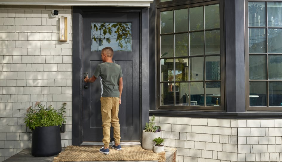 Vivint Smart Lock on home in Richmond