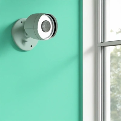 Richmond vivint camera facing a window
